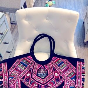 Mara Hoffman Canvas Beach Tote